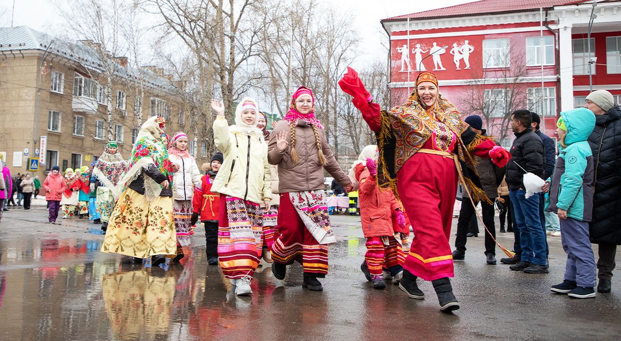 Коряжма отмечает Широкую Масленицу | 17.03.2024 | Коряжма - БезФормата